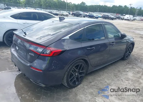 2024 Honda Civic Sport Touring из США, поврежденный, VIN 19XFL1H86RE015219